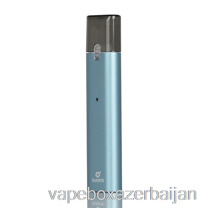 Vape Box Azerbaijan Suorin iShare SINGLE Portable Pod Kit Metal Edition - Cyan